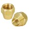 Everflow 3/16"  Flat Short Nut for Flare Pipe Fittings; Brass F41S-316 - alternate 4